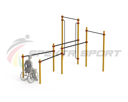 Купить Спортивный комплекс для инвалидов-колясочников WRK-D19_76mm в Дигоре 