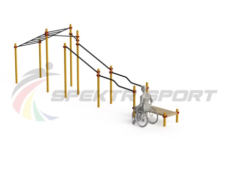 Купить Спортивный комплекс для инвалидов-колясочников WRK-D22_76mm в Дигоре 