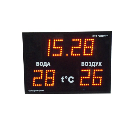 Купить Часы-термометр СТ1.13-2t для бассейна в Дигоре 