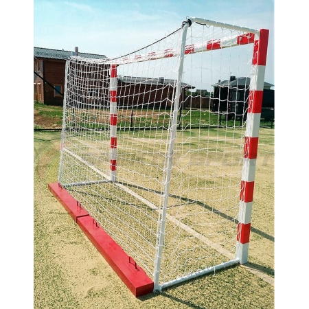 Купить Ворота мини-футбольные без сетки 2х3х1 м. (добровольный серт.) с накидным противовесом 25 кг в Дигоре 