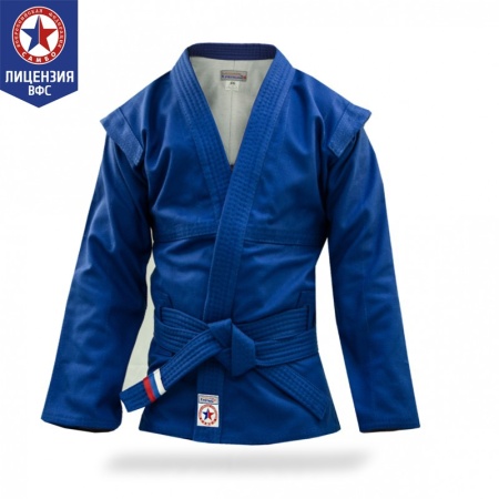 Купить Куртка для самбо "Атака"  ВФС (подкладка, пояс) р 50-60 в Дигоре 