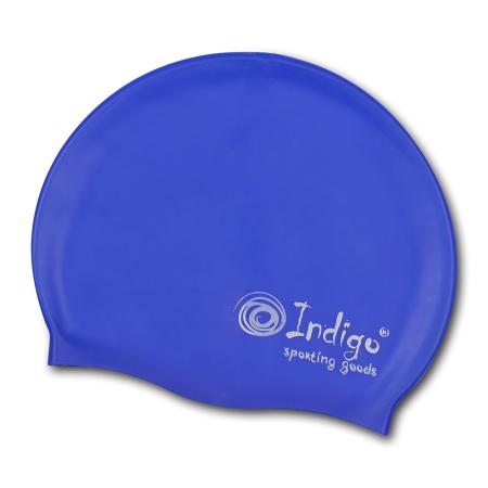 Купить Шапочка для плавания силиконовая Indigo однотонная  в Дигоре 