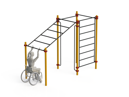 Купить Спортивный комплекс для инвалидов-колясочников WRK-D15_76mm в Дигоре 