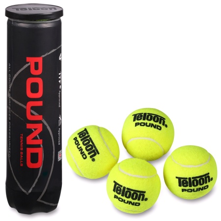 Купить Мяч для большого тенниса Teloon 828Т Р4  (4 шт) в Дигоре 