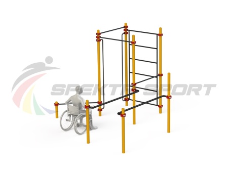 Купить Спортивный комплекс для инвалидов-колясочников WRK-D18_76mm в Дигоре 